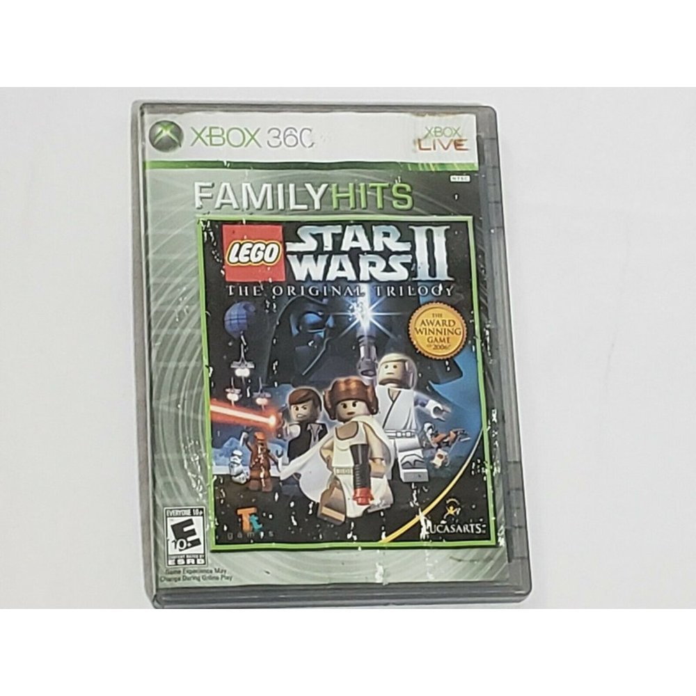 LEGO Star Wars II: The Original Trilogy (Microsoft Xbox 360, 2006) FAMILY HITS